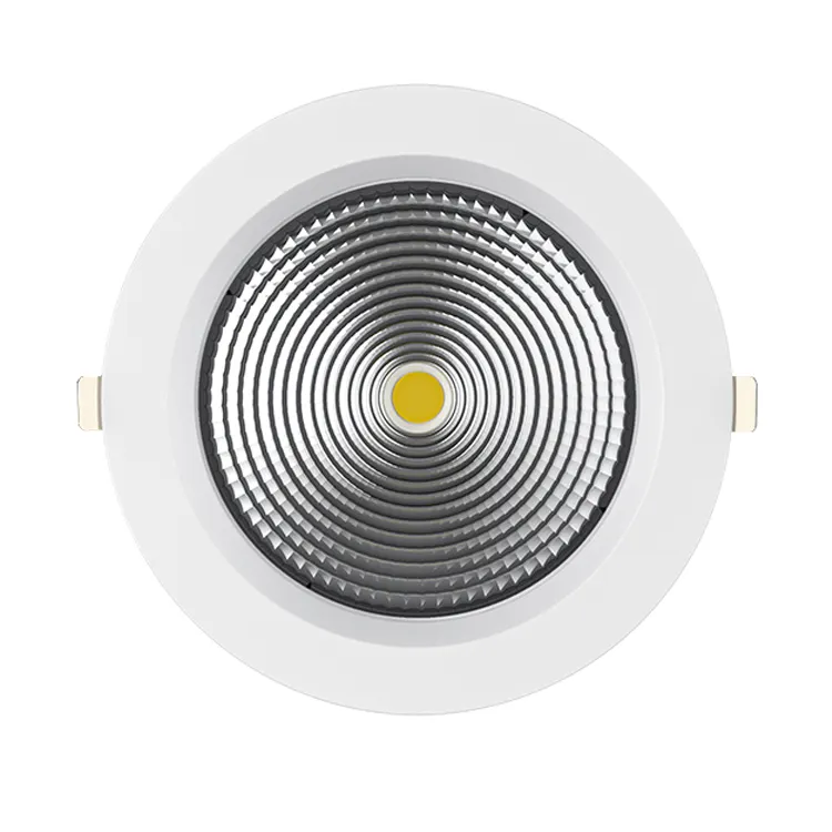 Recessed Aluminum COB LED Downlight 30-60W IP54