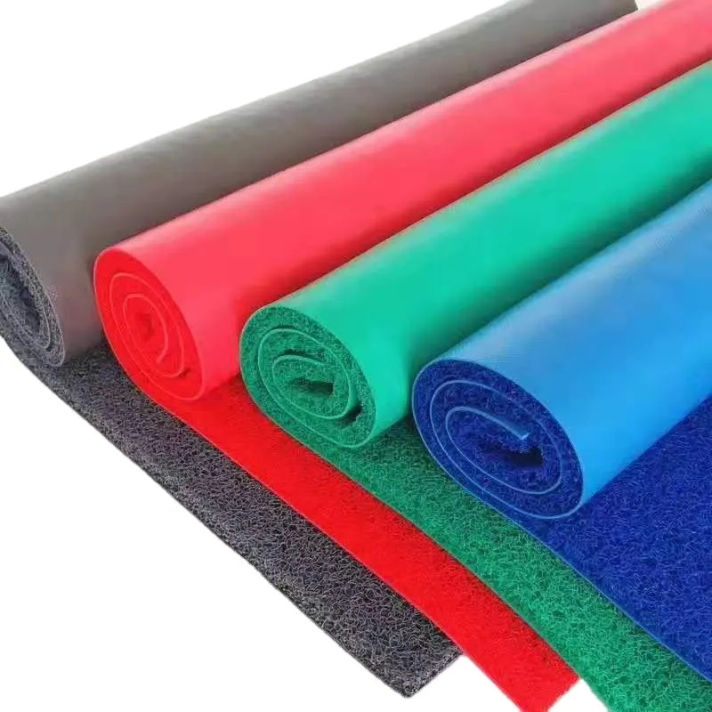 Needle-Punched Red Polyester Exhibition And Event Carpet 4-8mm Thick