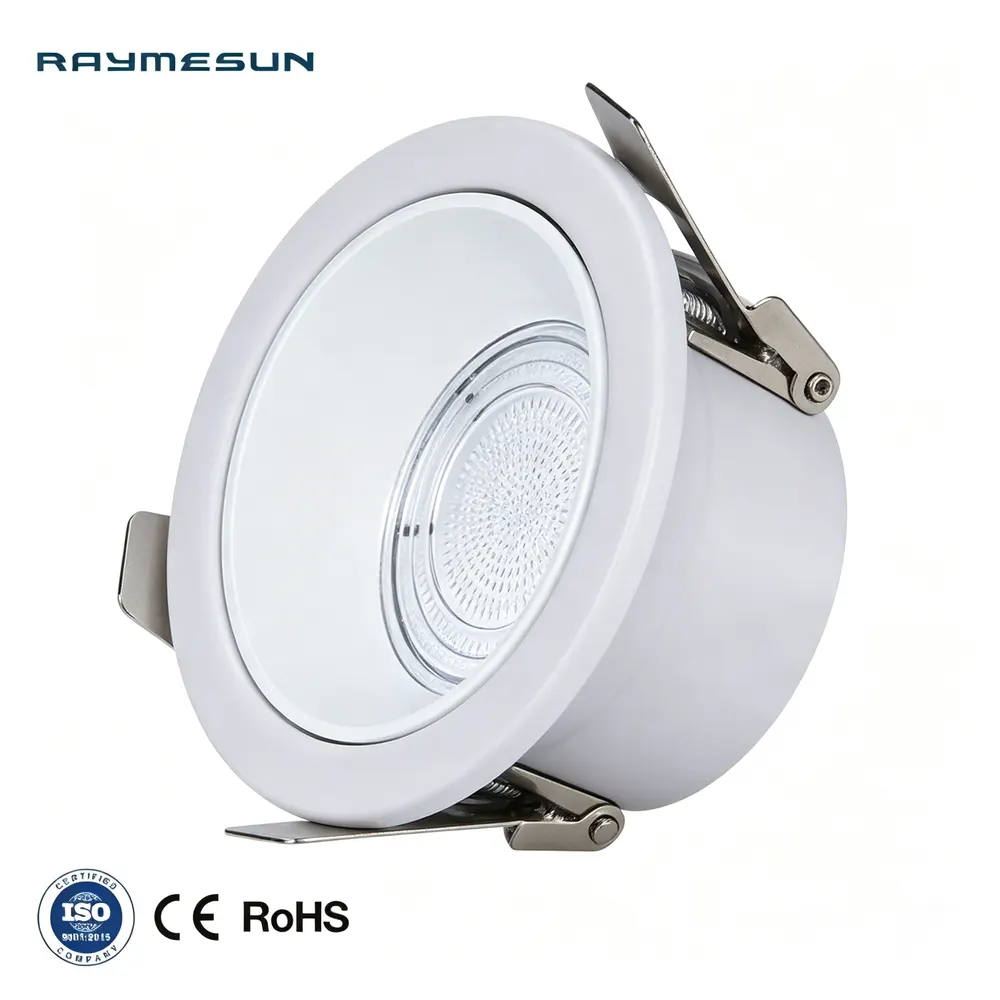Slim Trimless Recessed Round LED Panel Light 18W 3500K product sample