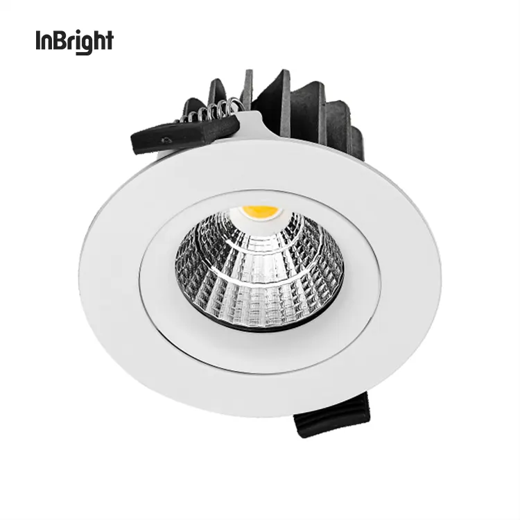 Anti-Glare Adjustable Dimmable DALI COB LED Downlight 5-30W