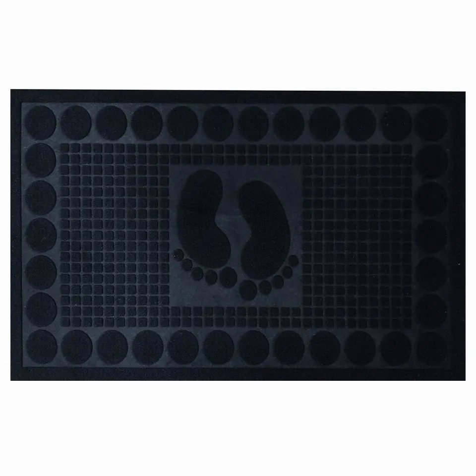 Non-Slip PVC Entrance Door Mat With PVC Backing
