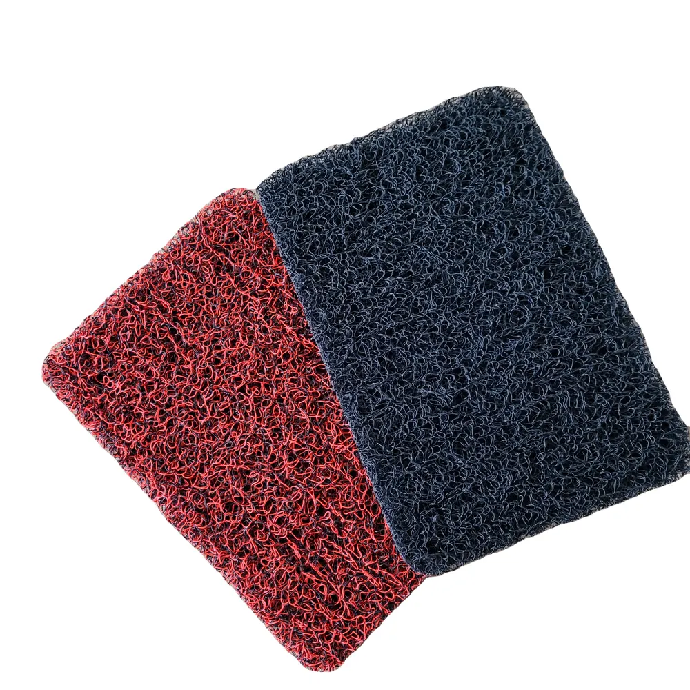 PVC Coil Floor Mat 12-16mm Thick With PVC Backing