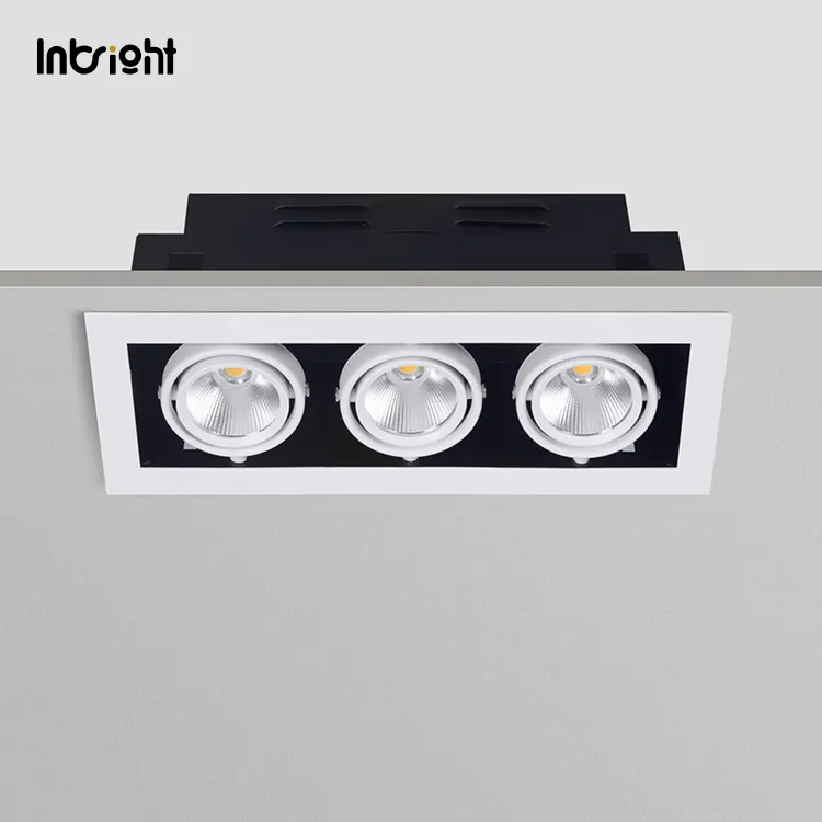 Recessed Aluminum LED Grille Spotlight 20W
