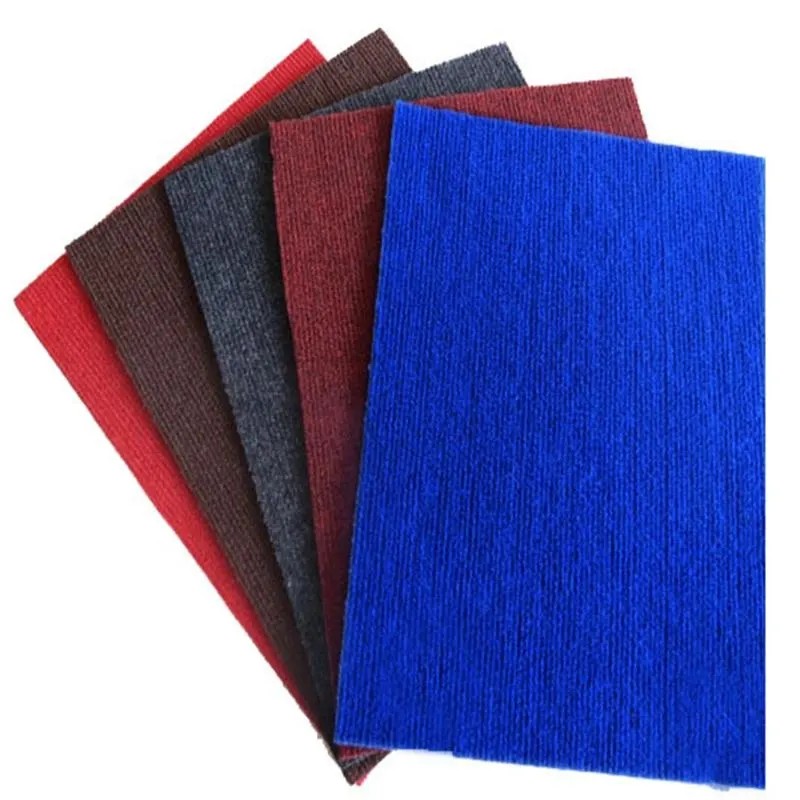 Nonwoven Ribbed Polyester Exhibition And Event Carpet 2-6mm Thick