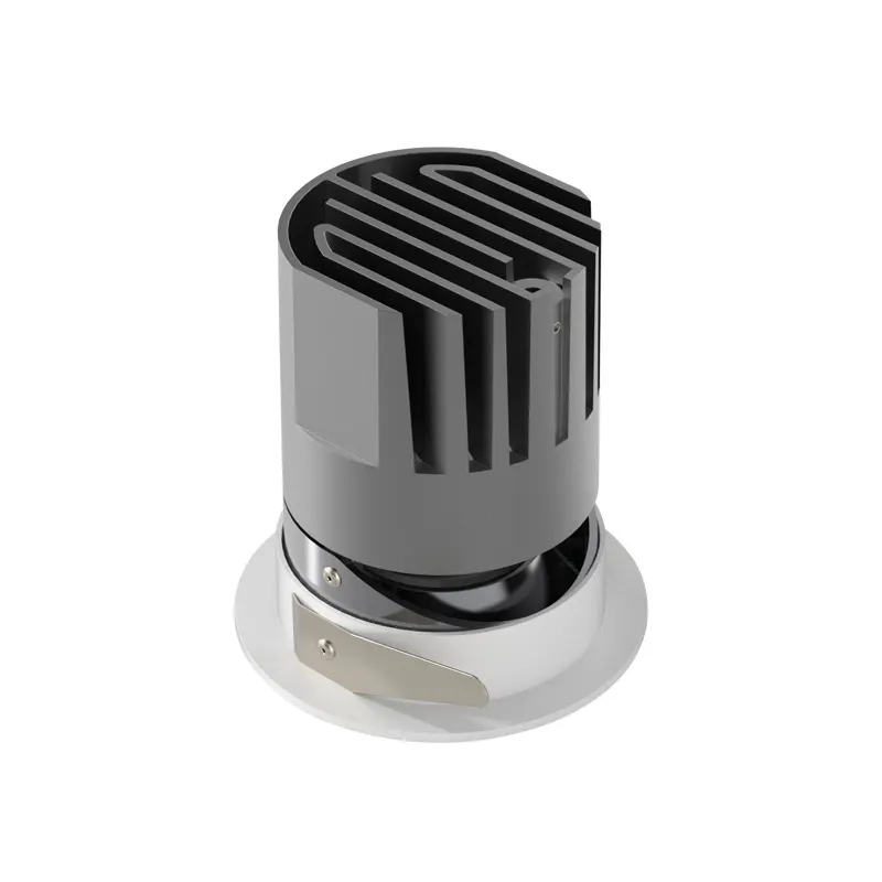 Anti-Glare Recessed Aluminum COB LED Downlight