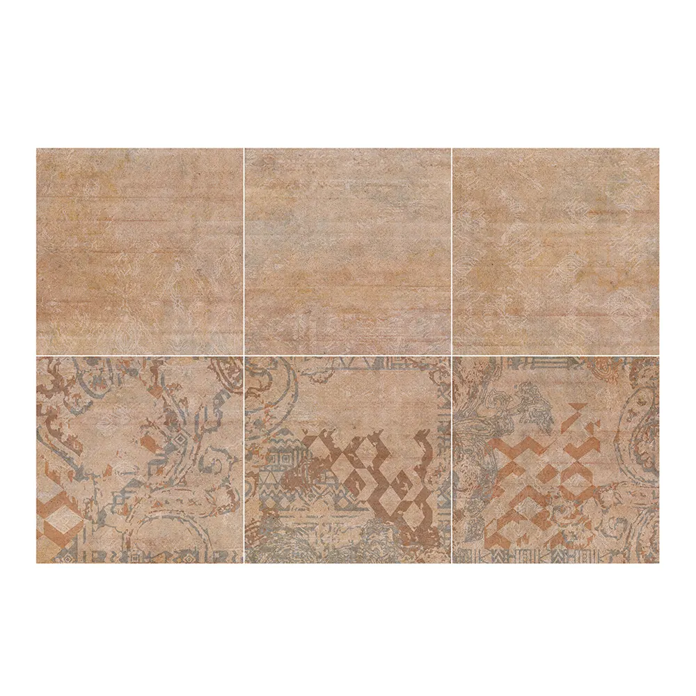 Wood-Look Porcelain Wall And Floor Tile 600x600mm