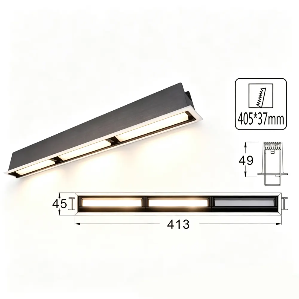 Aluminum LED Grille Spotlight