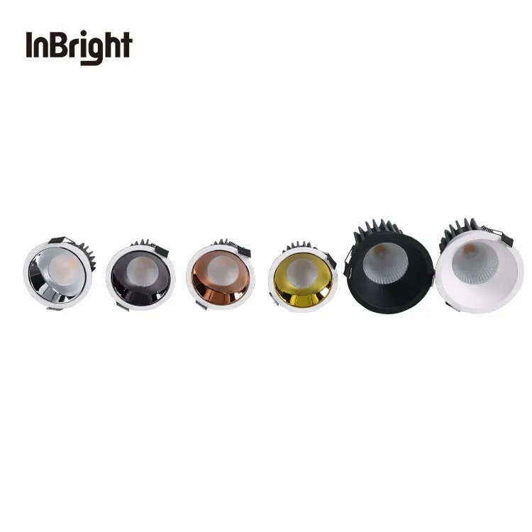 Anti-Glare Recessed Aluminum LED Downlight 5-18W