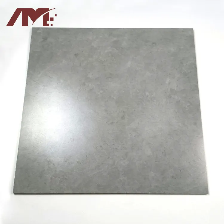 Concrete-Look Gray Porcelain Floor Tile 600x600mm product sample