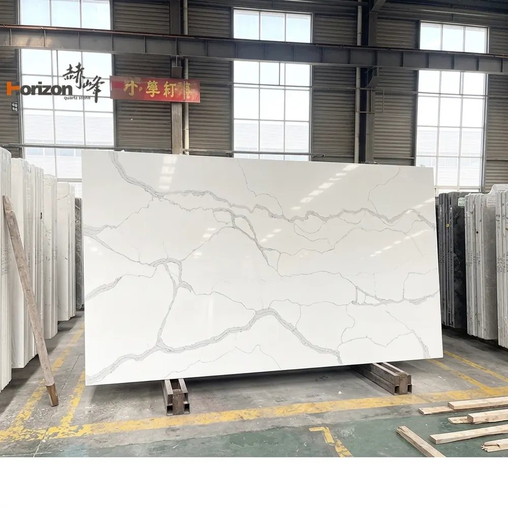 Calacatta Engineered Quartz Slab 3200x1600mm