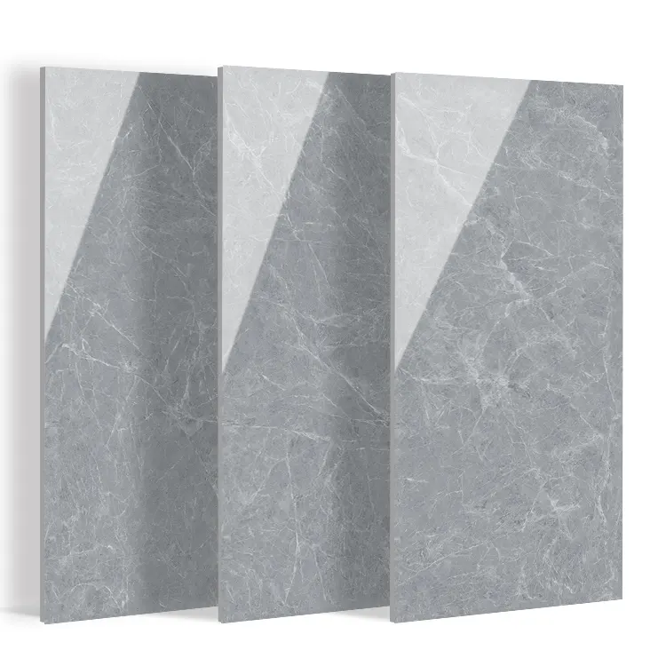 Marble-Look White Sintered Stone Slab 1200x2700x9mm