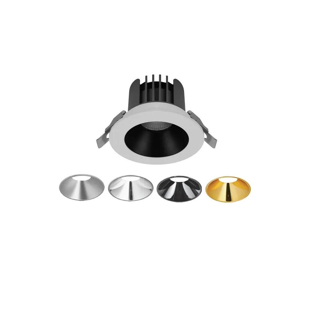 Recessed Round Aluminum LED Downlight 12-30W
