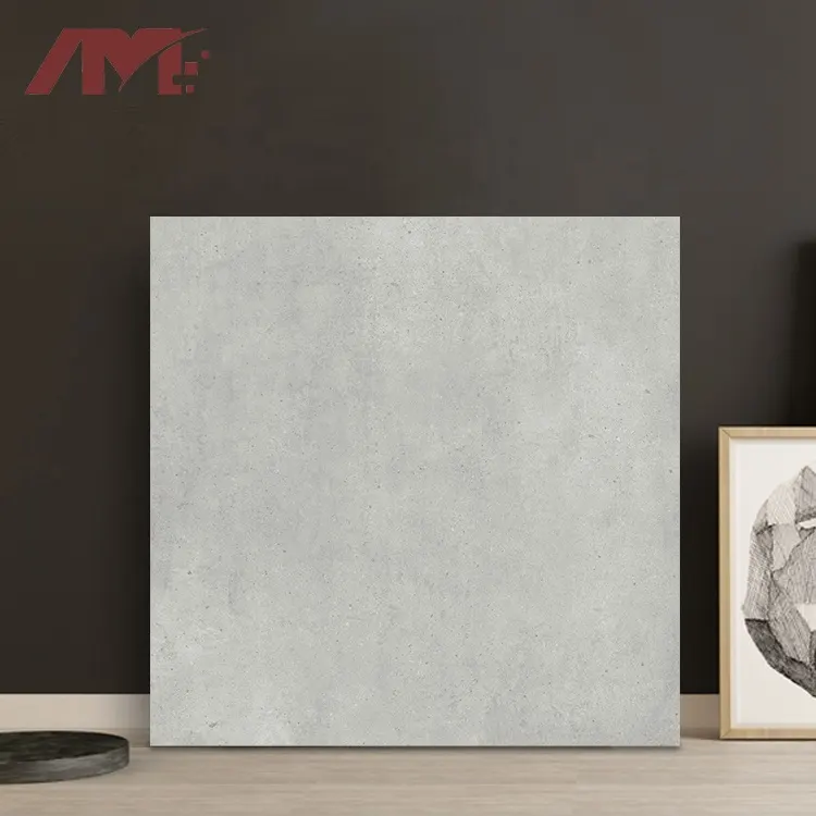 Concrete-Look Gray Matte Porcelain Floor Tile 1000x1000mm product sample