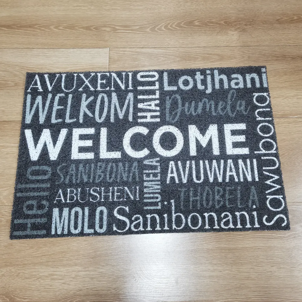 Non-Slip PVC Entrance Door Mat For Floor Protection