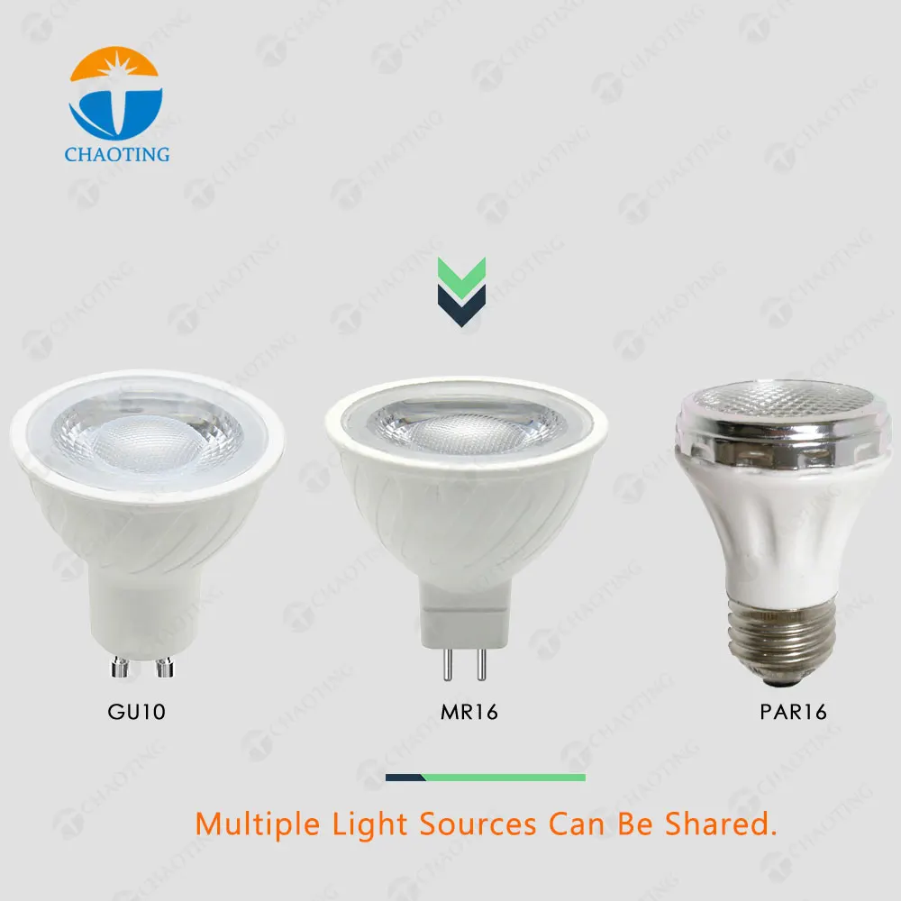 Recessed Plastic Downlight Housing GU10/MR16