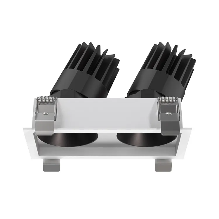 Dimmable Recessed Aluminum LED Downlight 8-25W IP65