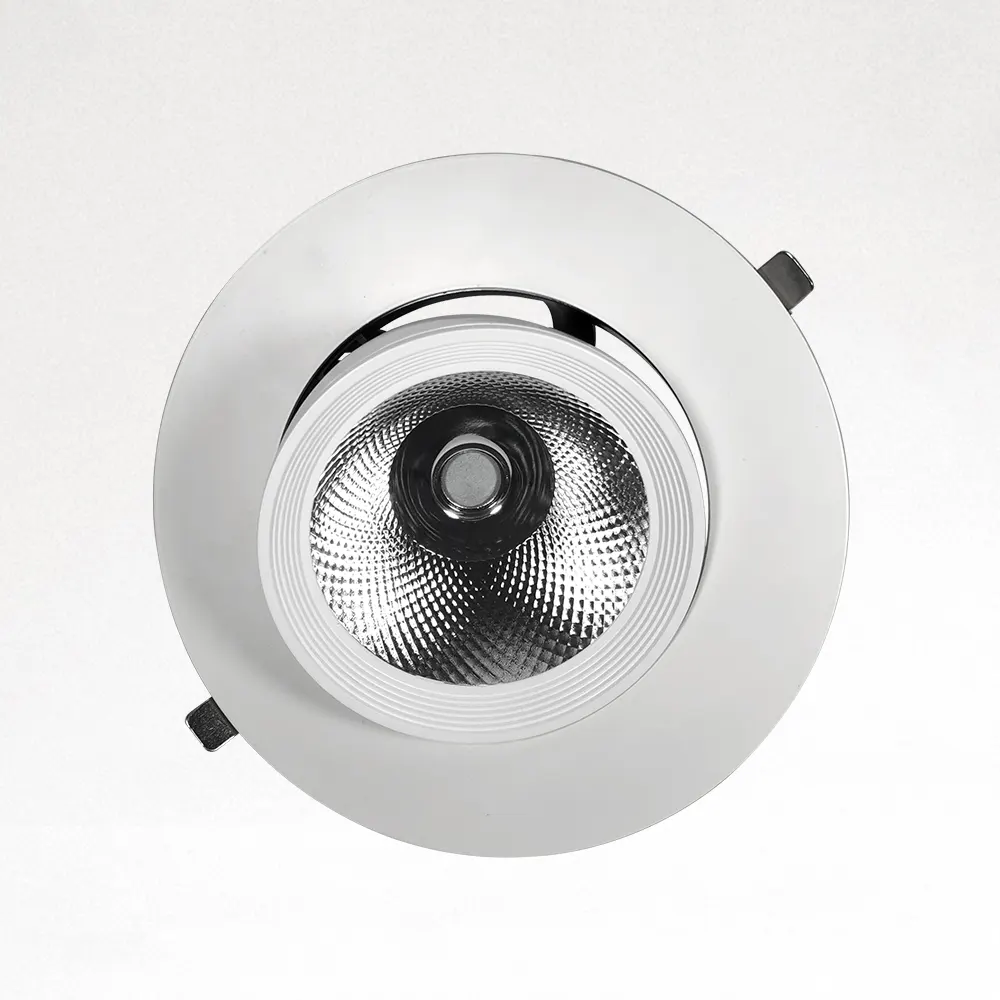 Recessed Aluminum LED Downlight 20/30W IP54 90mm