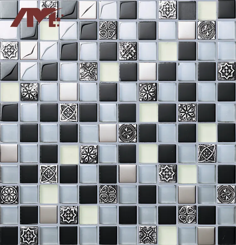 Brown Glass Mosaic Tile 300x300mm