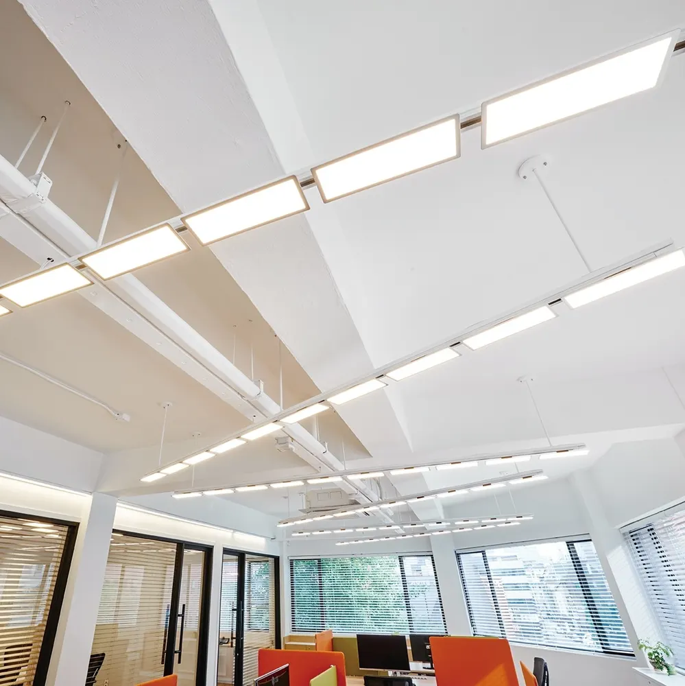 Recessed Square Aluminum LED Panel Light 40-80W product sample
