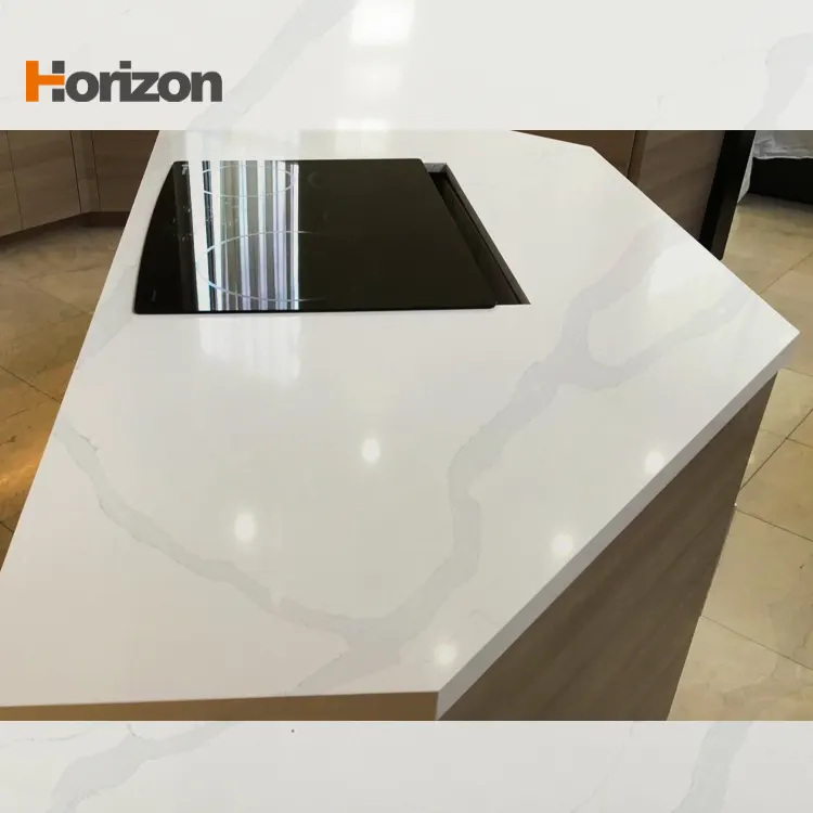 Calacatta Engineered Quartz Slab 3200x1600mm