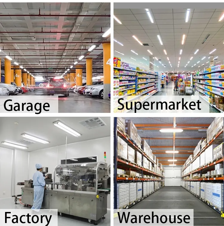 PC LED Tri-Proof Linear Light 40W IP65