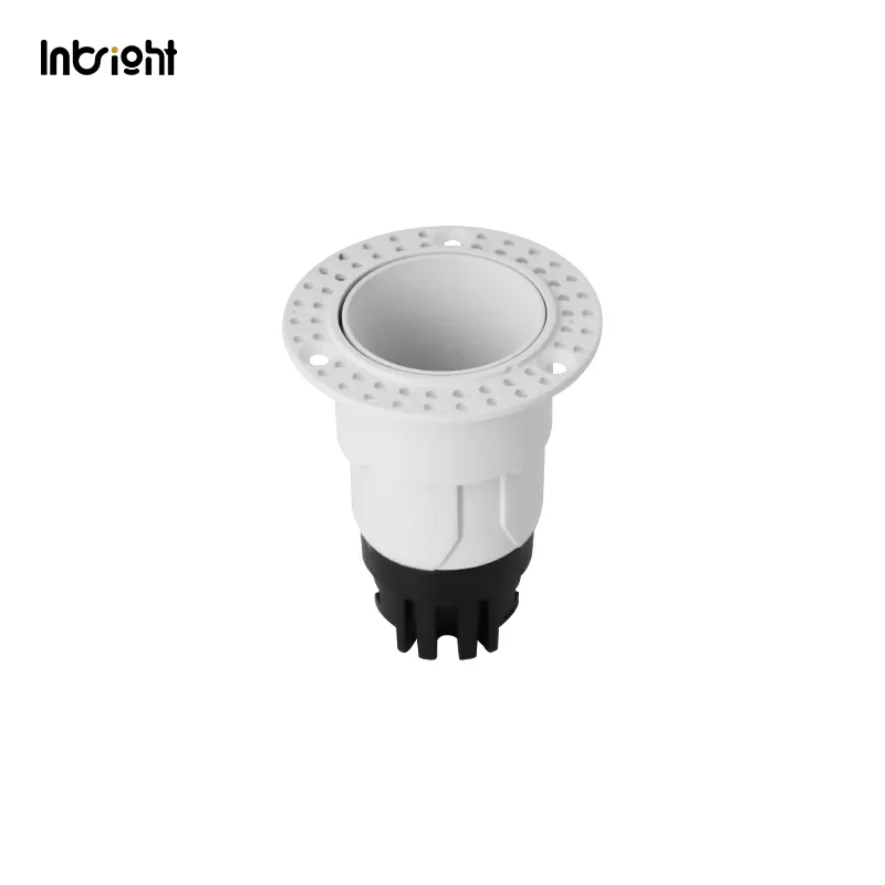 Trimless Dimmable Recessed COB LED Downlight 3-7/10W IP65
