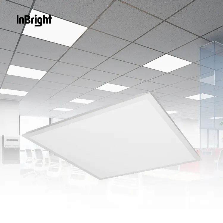 Recessed Square Aluminum LED Panel Light 2x4/1x4/600x600 20-48W