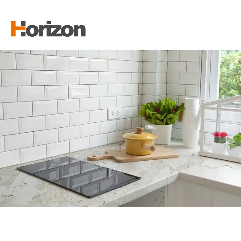 Jade-Look White Polished Engineered Quartz Slab 3200x1600mm