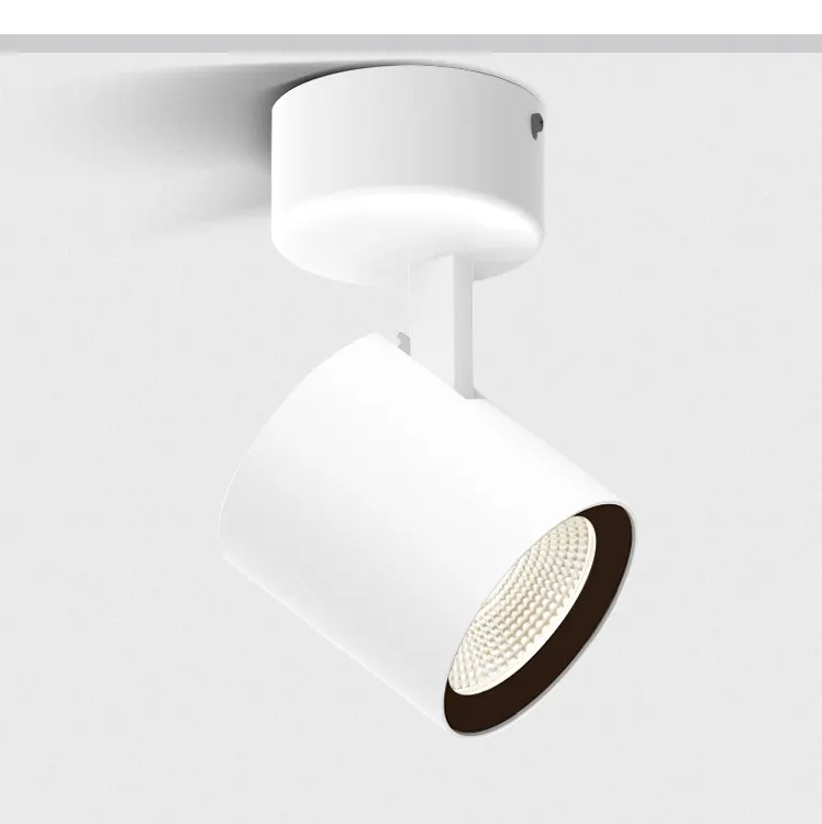 Dimmable Surface-Mounted Aluminum COB LED Downlight 12/36W