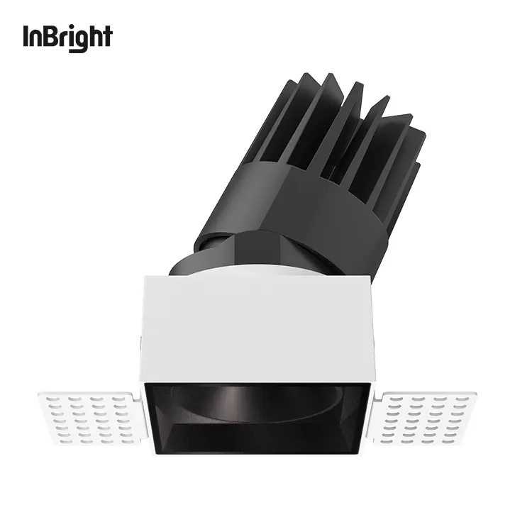 Adjustable Dimmable Recessed COB LED Downlight 8-25W IP65