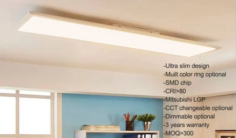 Tuya Surface-Mounted Aluminum LED Panel Light 2x4 40-60W