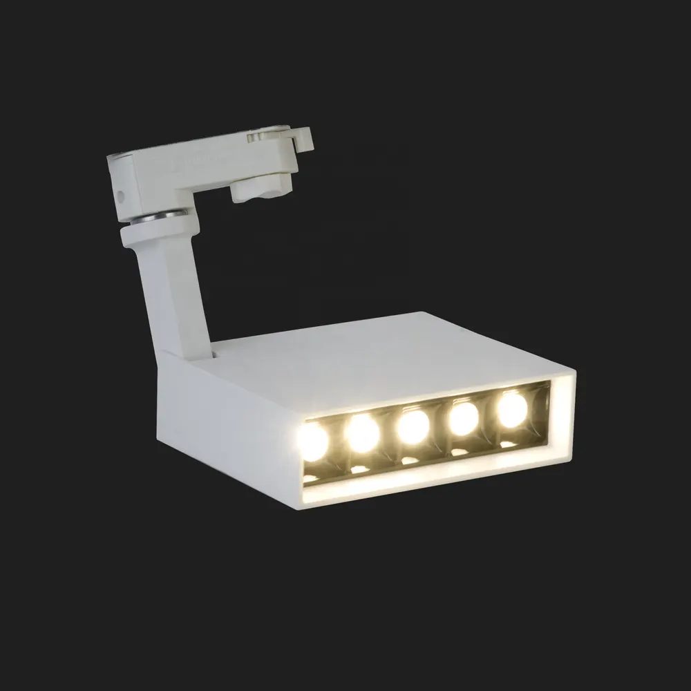 Adjustable Aluminum Magnetic COB LED Track Spotlight Black/White 40W
