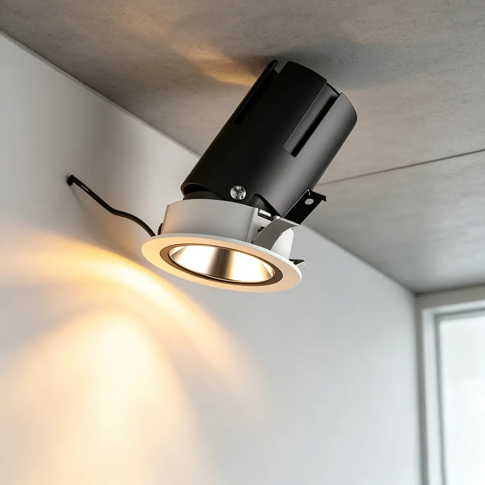 Anti-Glare Rotatable Recessed LED Downlight