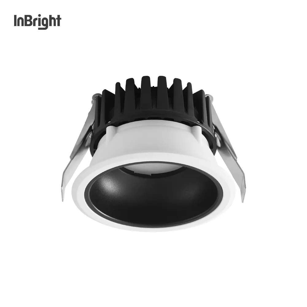 Recessed Round Aluminum LED Downlight 15-42W IP20/IP54