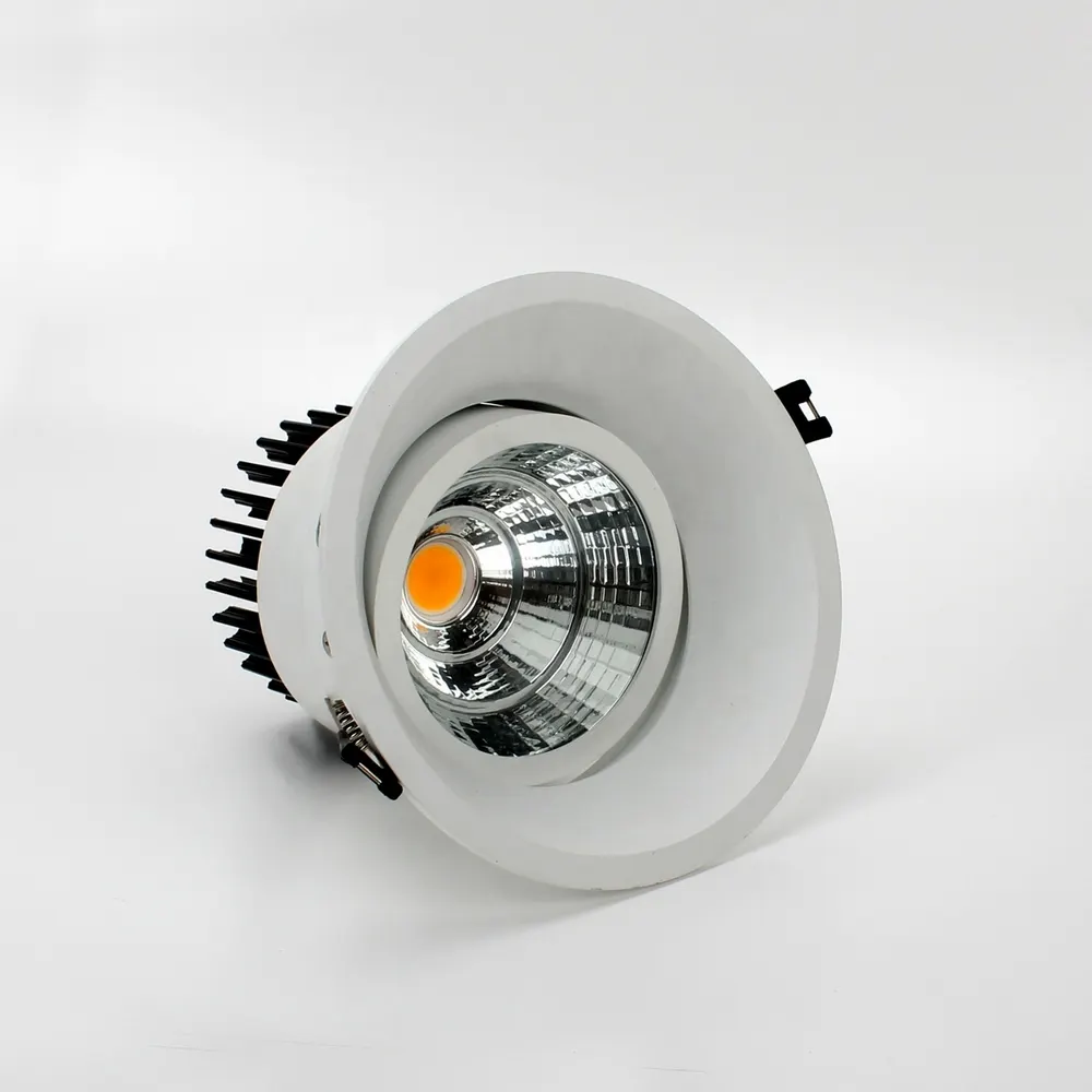 Anti-Glare Adjustable Recessed LED Downlight 6-30W