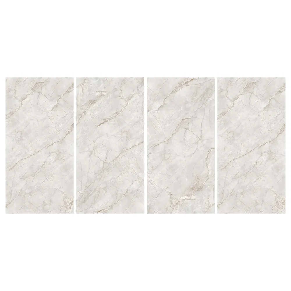 Non-Slip Stone-Look Polished Porcelain Wall And Floor Tile 750x1500mm