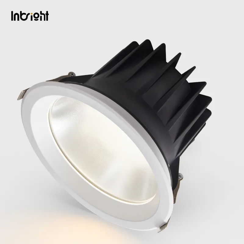 Recessed Aluminum LED Downlight 18-48W IP65