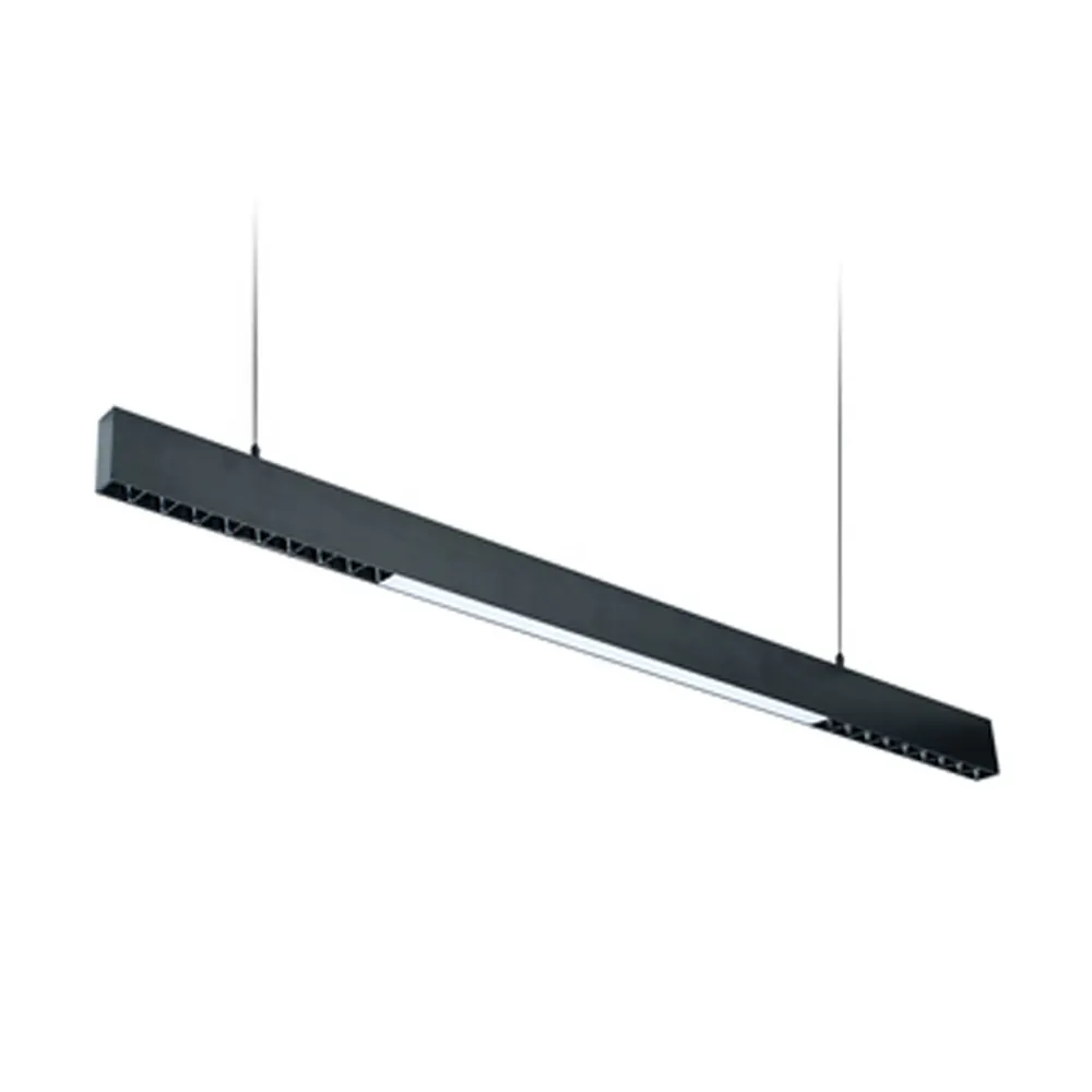 Slim Trimless Smart Recessed/Surface-Mounted Linear LED Pendant Light 600x39x75mm 20-50W