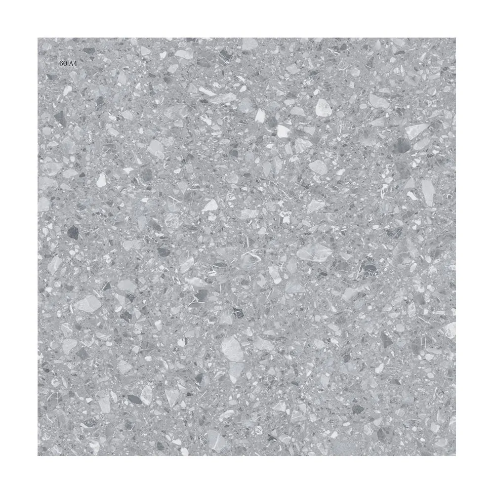 Terrazzo-Look Matte Porcelain Floor Tile 600x600mm product sample