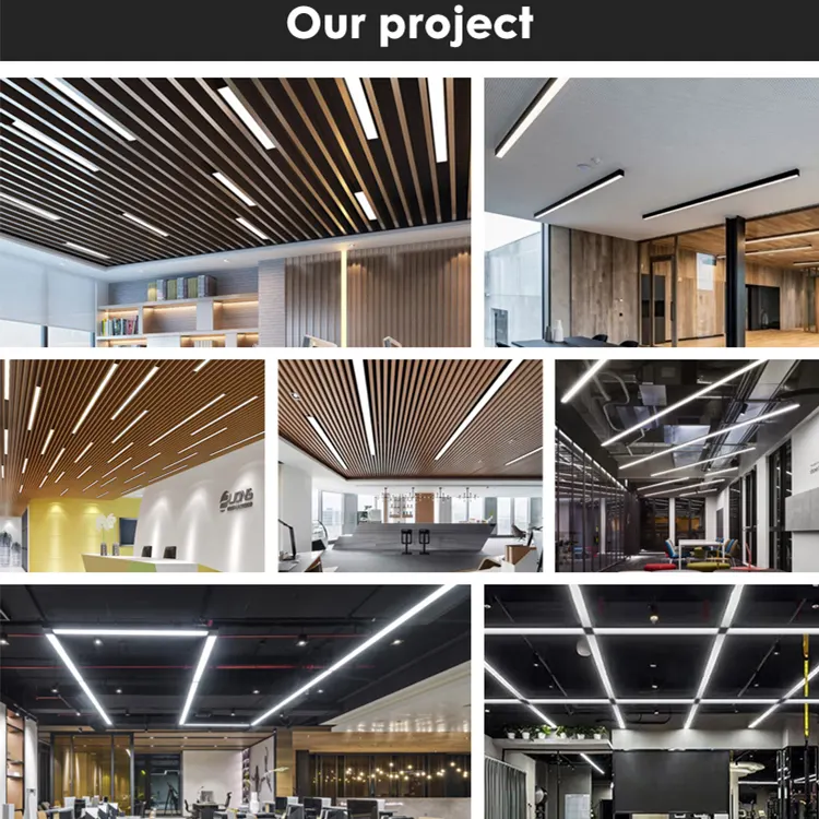 Dimmable Recessed Aluminum Linear LED Light 40W
