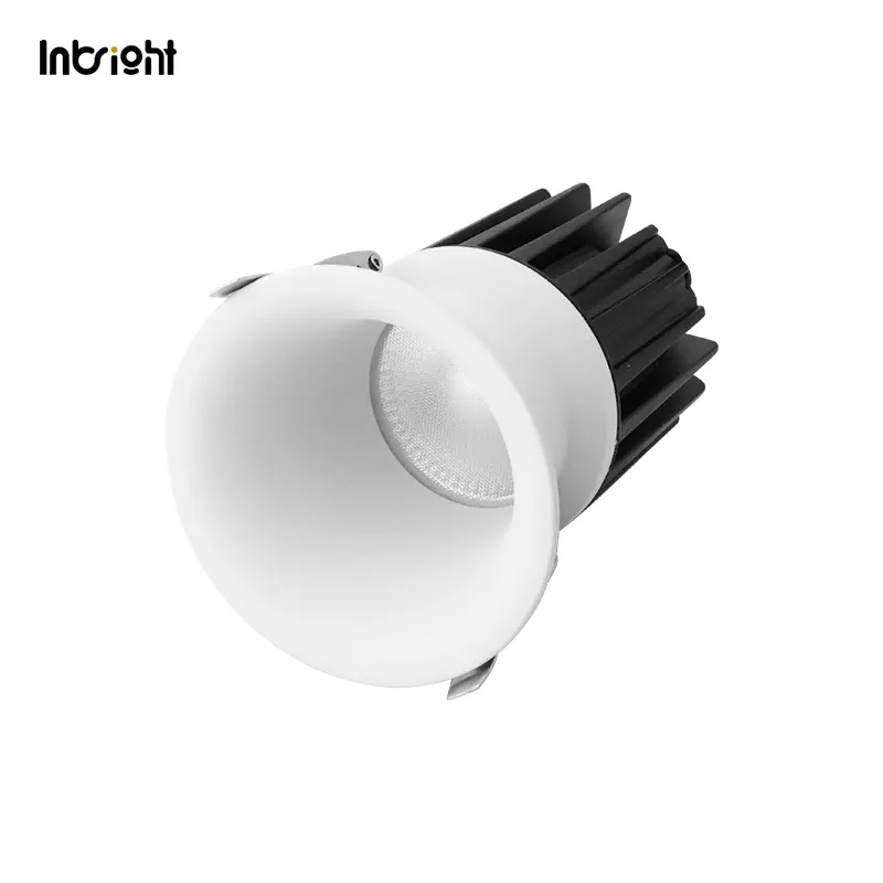 Anti-Glare Dimmable DALI Recessed COB LED Downlight 10-25W IP65