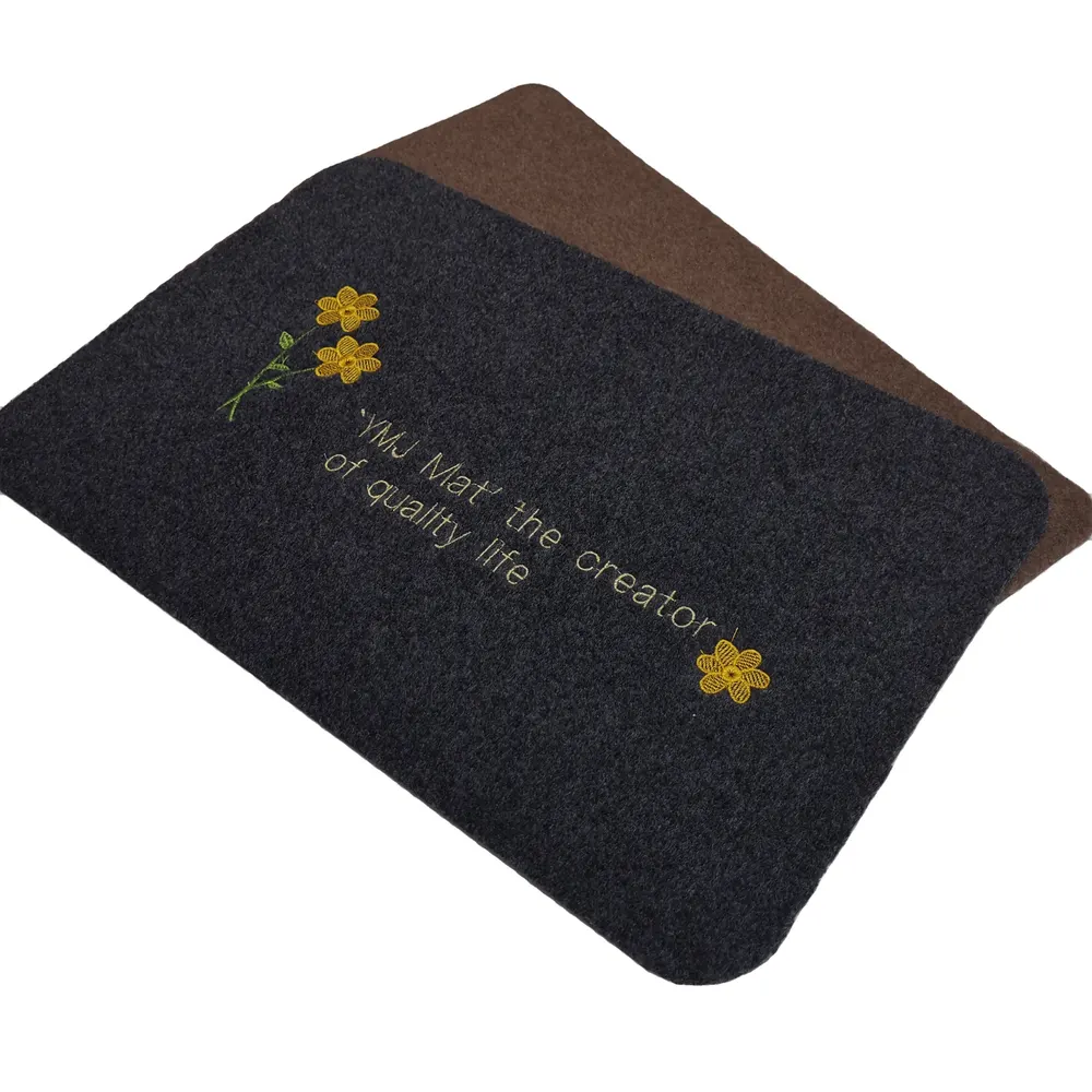 Needle-Punched TPR Entrance Door Mat 4-8mm Thick