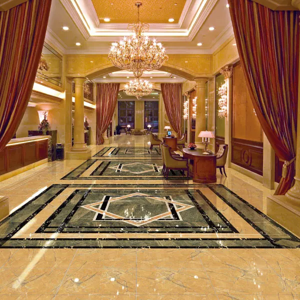 Marble-Look Porcelain Floor Tile 1000x1000mm