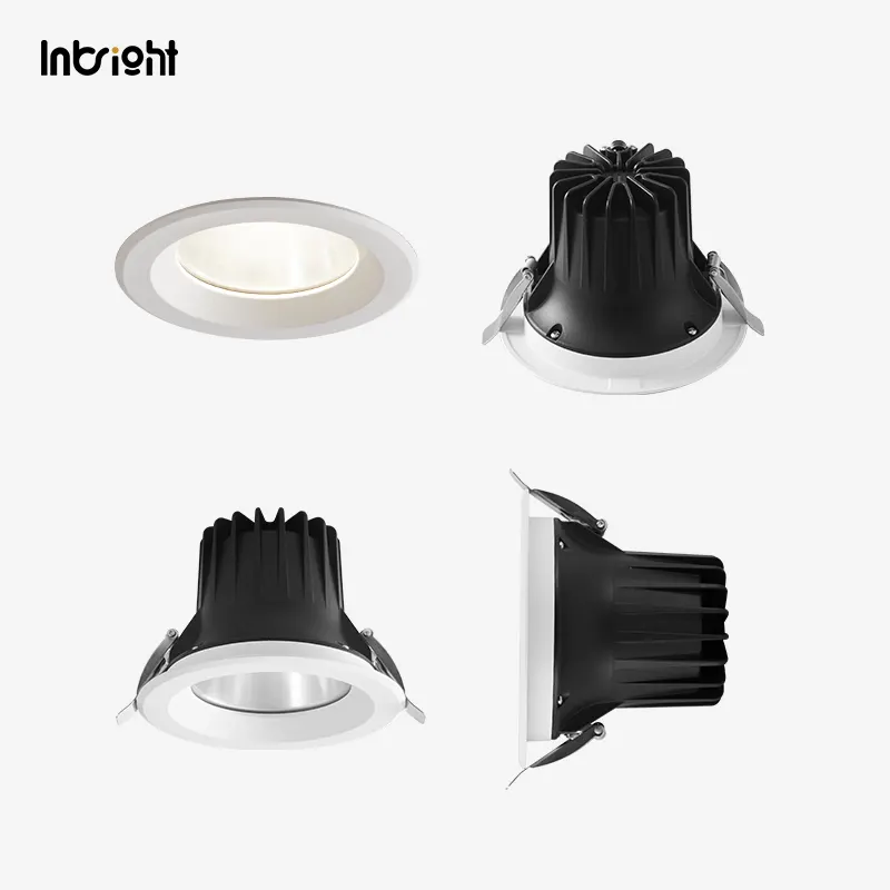 Recessed Aluminum LED Downlight 20W IP65