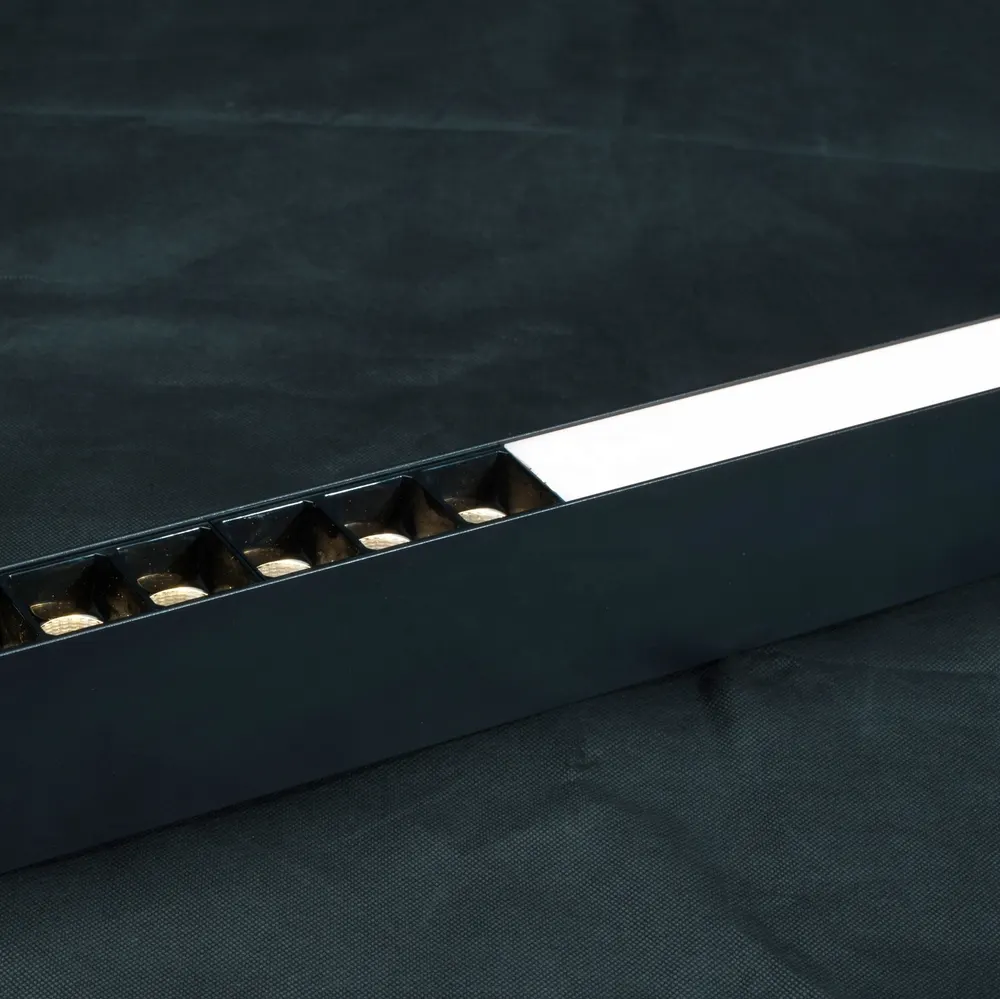 Aluminum Linear LED Pendant Light 1480x73x82mm 45W