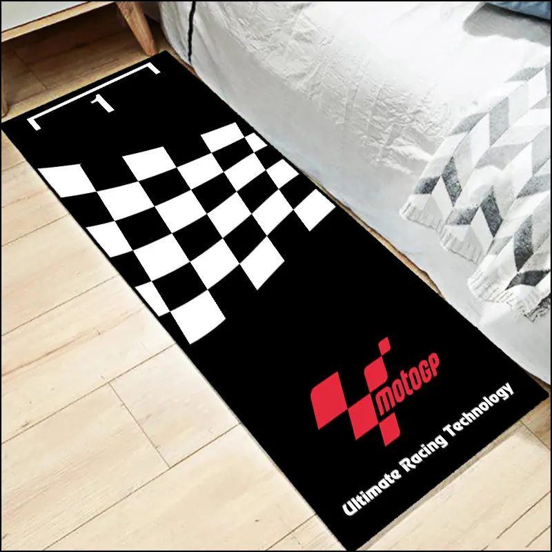 Custom Logo Rubber-Backed Garage Floor Mat 3-7mm Thick
