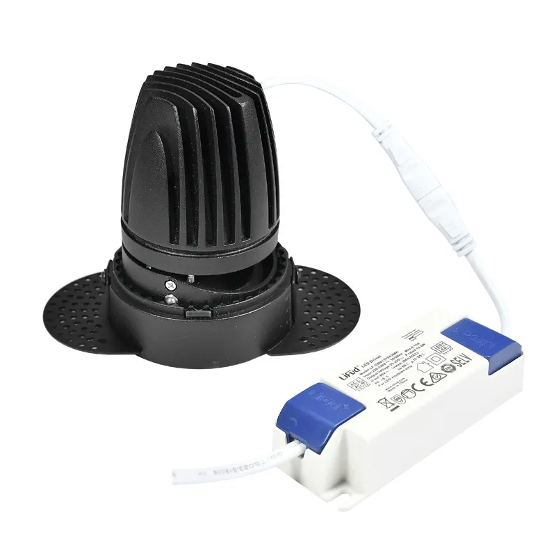 Recessed/Surface-Mounted Square Aluminum LED Downlight 5-15W