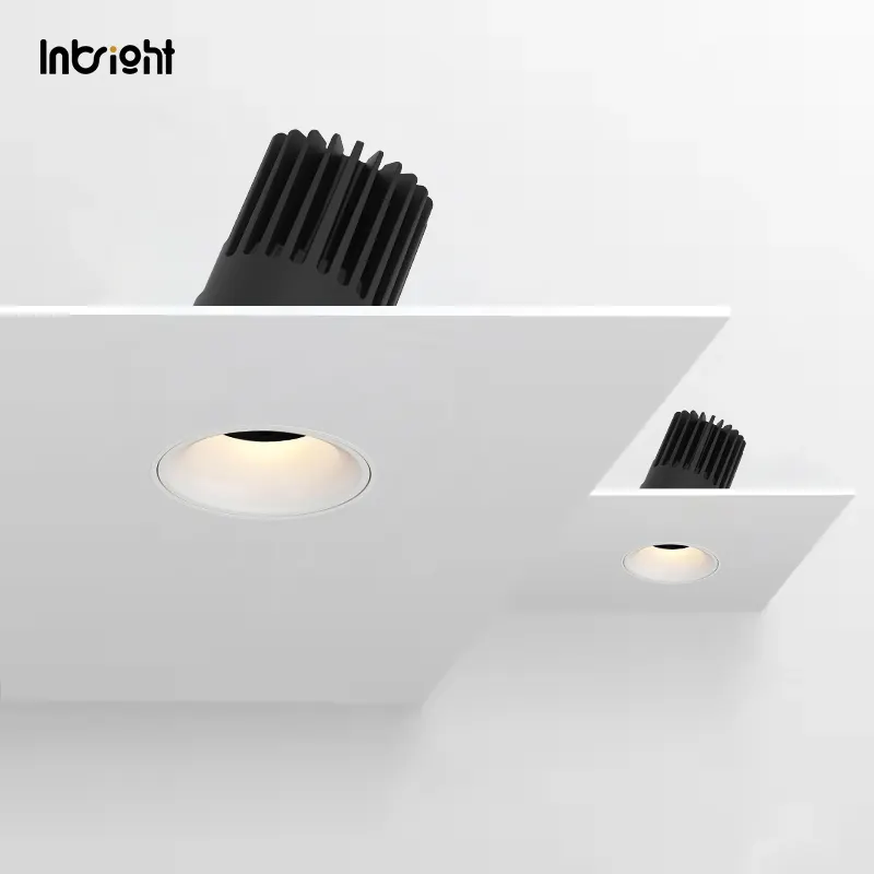 Adjustable Recessed Aluminum COB LED Downlight 10-28W IP65