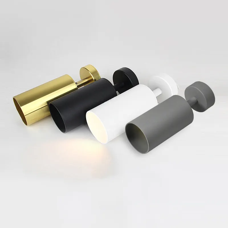 Adjustable Aluminum LED Track Spotlight 12-40W for 2-Wire Track
