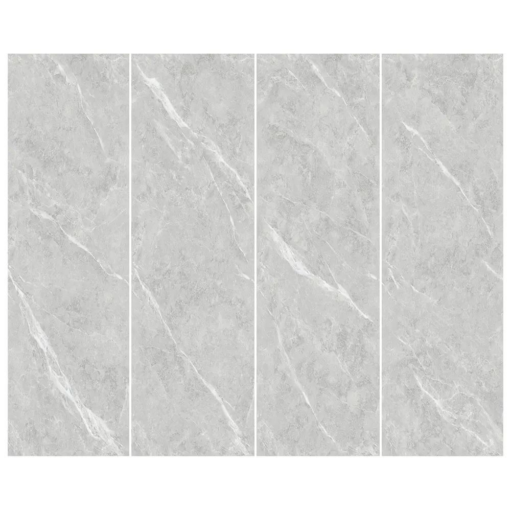 Marble-Look Gray Ceramic Wall And Floor Tile 800x2600mm